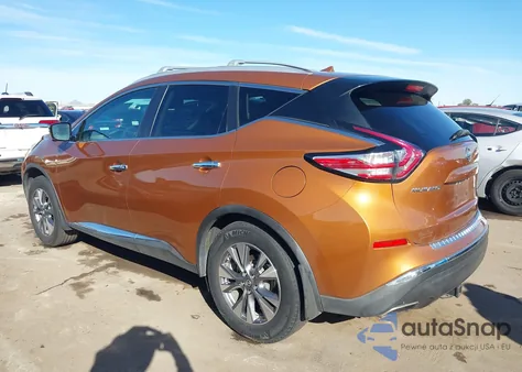 2016 Nissan Murano Sl из США, поврежденный, VIN 5N1AZ2MH3GN100804